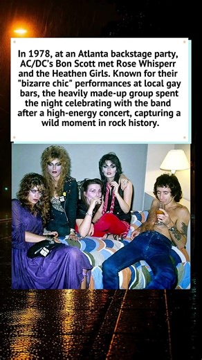 Bon Scott and the Heathen Girls 1978 🎸