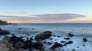 The sight and sound of the sea on the CA coast in Pacific Grove…. | Paula Munier