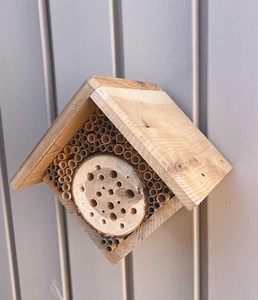 Native Bee House: Handcrafted Cedar Pollinator Habitat - Etsy