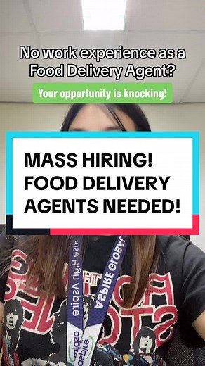 our opportunity is knocking! ✊🏻 Join our Food Delivery Account team and enjoy a competitive salary package of 25,000, open to all high school and ALS graduates with no work experience. Take the first step today! Apply now! #fooddeliveryagent #csr #callcenter #bpo #agents #foryoupage