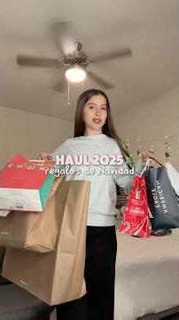 Haul de Navidad 2025!! 🎄💗 #haul #christmashaul #navidad #presents #fyp