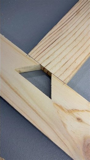 Use this method to make super strong connections #woodworking #carpenter #diy #tricks #tips