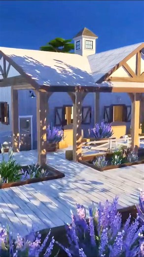 Horse Stable tour #thesims4 #simsbuild