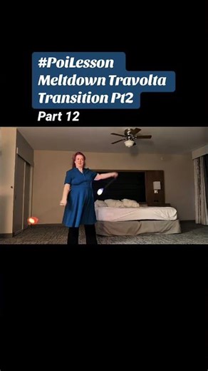 P12 Poi Meltdown Travolta Transition Pt2 #poi #PoiSpinning #PoiDance #FlowArts #PoiTutorial #poiflow