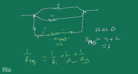 The image shows a combination of 4 resistors.What is the net r... | Filo