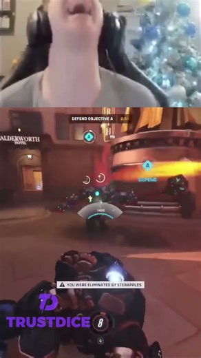 Overwatch Rage = Vuvuzela Finale 💀🎺 #Overwatch2 #RageQuit