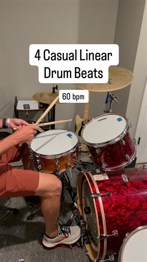 Drum beat ideas to expanded your drumming skills #drumbeats #drummer #drummethod #lineardrumbeats