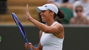 Madison Keys eases into third round at Wimbledon