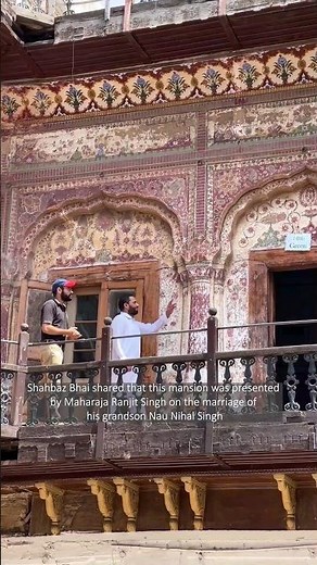 Haveli Nau Nihal Singh, Walled City Lahore 🥀 #reel #viral #shorts #sikhism #shortvideo #androon
