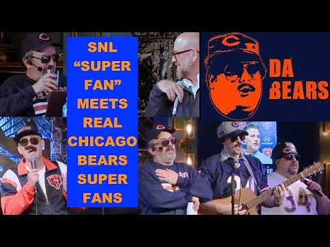 Da Bears! SNL Super Fan Rips Chiefs, Meets Real Chicago Super Fans