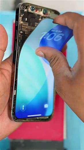 iPhone 12 paper display