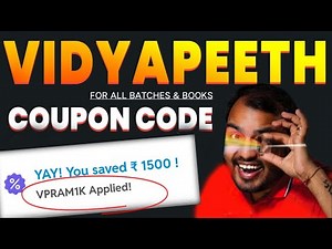 Pw Coupon Code For All Batches Online।Pw Vidyapeeth Coupon Code ₹1500 Off 🤑 Discount Proof।