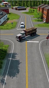 Car Runs Red Light… Meets a KAMAZ Truck 💀 | BeamNG.drive Crash