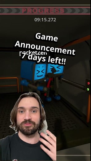 7 days til game announcement! #indiegames #pcgaming #gamedev #friendslop #fyp