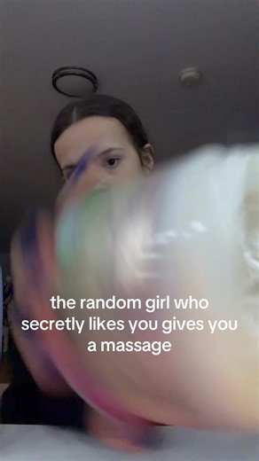 the random girl who secretly likes you gives you a massage💆‍♀️🧴#fyp #lofiasmr #massage #lotion #viral