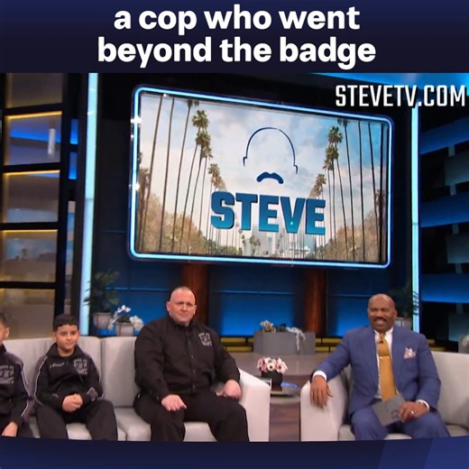 How One Cop Turned Boxing Into a Lifeline for Kids #SteveHarvey | Steve Harvey
