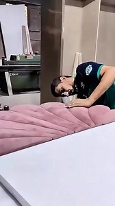 7K views · 98 reactions | Making Headerboard Tutorial #andhikagudangoscar #bahansofa #kulitsofa #bahanjok #kulitsintetis #sofadesign #furnituredesign #tips #sofa #tutorial #furniture | Yanwar Abu Ahmad | Facebook