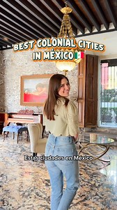 83K views · 5.2K reactions | What are your favorite colonial cities in México? These are my top three from the central and southern states! #fyp #mexico #viral #vlog #travel #viajar #spanish #español #parati #travelmexico #explore #puebleandopormexico #architecture #gringa #puebla #guanajuato #guerrero #taxco #pueblacity #guanajuatocity #colonial | Lillian Lonnett | Facebook