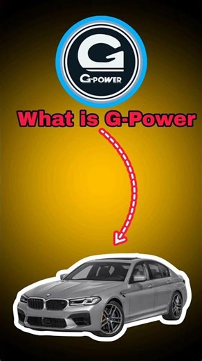 G-Power: The Company That Turns BMW Into Monsters 🔥 #shorts