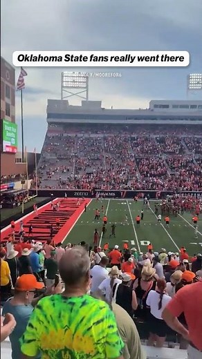 Getting upset is one thing… hearing the other fans sing your tradition is another 😭 #upset #cfb