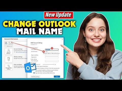 How To Change The Name In Outlook Mail