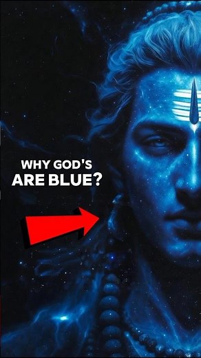 Why are Hindu Gods Blue 💙? The Hidden Spiritual & Cosmic Meaning Revealed