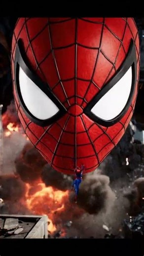 Spider-Man vs Giant Robot: Who Survives?! 🤯#spiderman #marvel #epicadventure