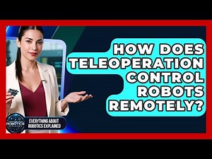 How Does Teleoperation Control Robots Remotely? - Everything About Robotics Explained