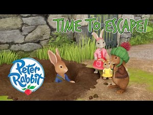‪@OfficialPeterRabbit‬ - Time to Escape! 🐰 | Secret Tunnels | Cartoons for Kids