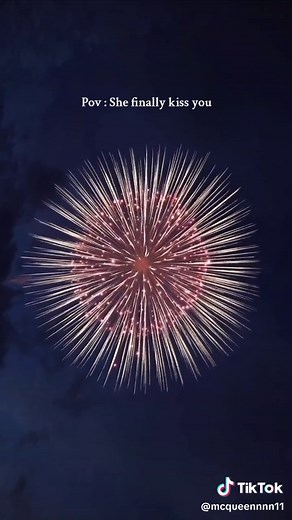 Finally she kisses: A cute and romantic moment between couple