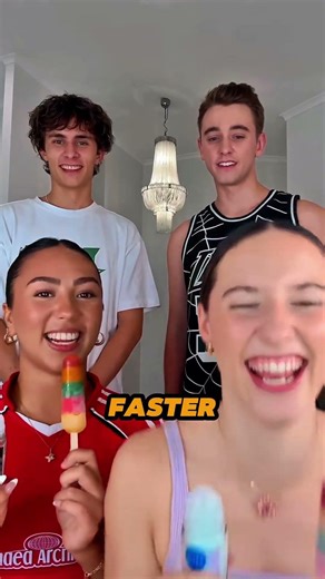 What Happened When the Boys Sped Up the Challenge? 😳🎯