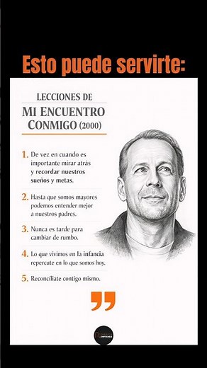 Lecciones de Vida de la película Mi Encuentro Conmigo (2000) | Desarrollo Personal #mindfulness