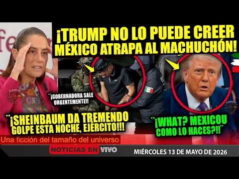 TRUMP ¡ACABA DE CAER EL MACHUCHÓN! SHEINBAUM DA ¡GOLPE FINAL! NI LA DEA, NI LA CIA ¡MÉXICO SÓLO!