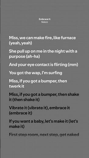 Embrace It - Ndotz (Lyrics)