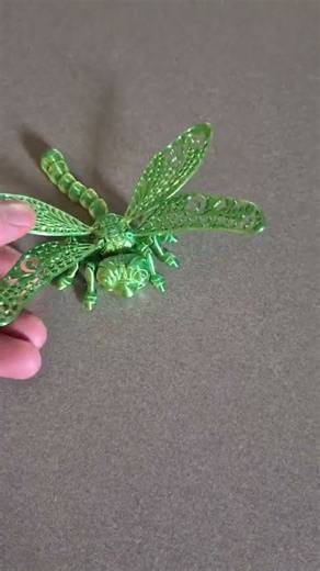 Dragonfly Flexi 3D Print 🐉✨ | Articulated Bug Toy