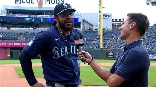 Andrés Muñoz on his 36th save of the season