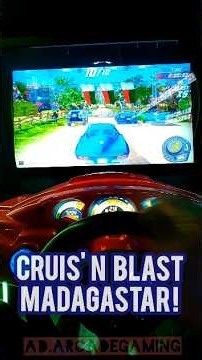 Madagastar Cruis'n Blast Nintendo Arcade Machine - Arcade Racing