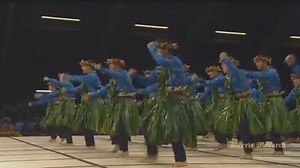 Ka Leo O Laka I Ka Hikina O Ka La. The mele (music) they are dancing to is called "Kaulana Ka Inoa E Hokule'a E". #kfve #hawaii #merriemonarch kfve.com/merriemonarch | K5