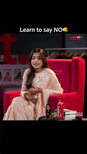 NO | Honest Townhall #rashmika #life