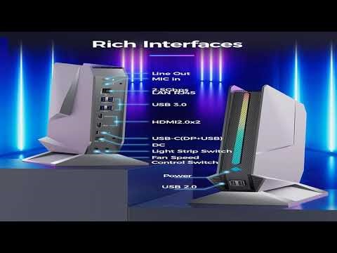 Best Deal: TOPGRO T1-Pro Mini Gaming PC Core i9-13900HK/RTX4060 8G GDDR6, Gaming Computer