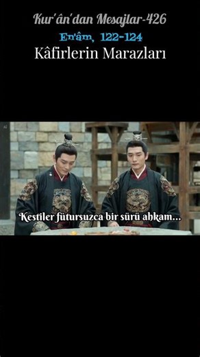 Kur'ân'dan Mesajlar-426 (En'âm, 122-124)
