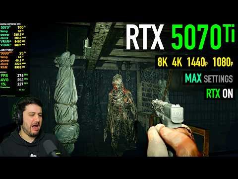 RTX 5070 Ti - Resident Evil 7 - The Most Scared I've Been So Far