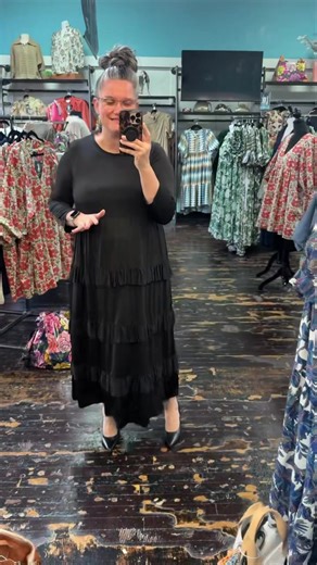 5.2K views · 70 reactions | Classic Style Ruffled Dress ~ 3 colors...