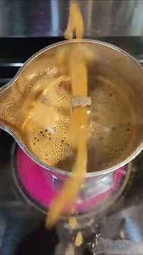 Stovetop Espresso made with a Moka Pot