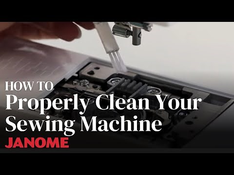 How To Properly Clean Your Janome Sewing Machine