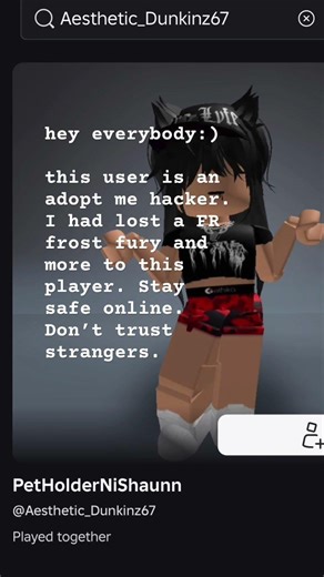 see the description👇 #hacked #adoptme #hacker #staysafe #onlinesafety ​‪@Zzbroreal22‬