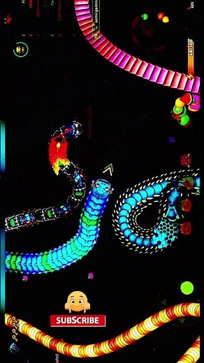 little big snake gameplay eat & grow #shorts #snakegame #littlebigsnake