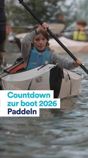 Ob Kajak oder Kanu: in der Themenwelt Paddeln kannst du die Faszination Wasser hautnah erleben. 🚣‍♂️ Wer traut sich selbst ins Boot? Hol dir jetzt dein Ticket: www.boot.de/1130 | boot Düsseldorf