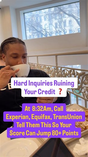 Called Experian Fraud Dept 6Am To Remove 37 Hard Inquires Same Day