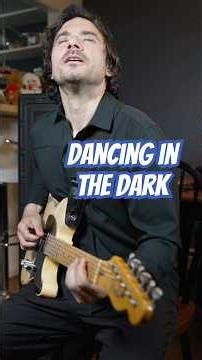 “Dancing In The Dark” Chord Melody #guitar #brucespringsteen #fender #telecaster #cover #rock #nj
